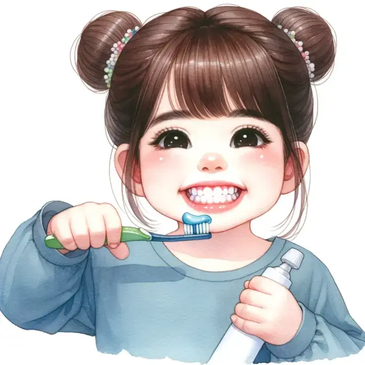 Teach your child to brush their teeth properly