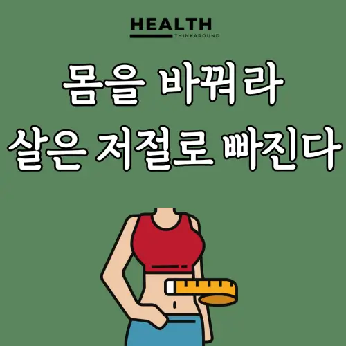 몸을 바꿔라, 살은 저절로 빠진다 - 체중 감량의 과학적 접근법