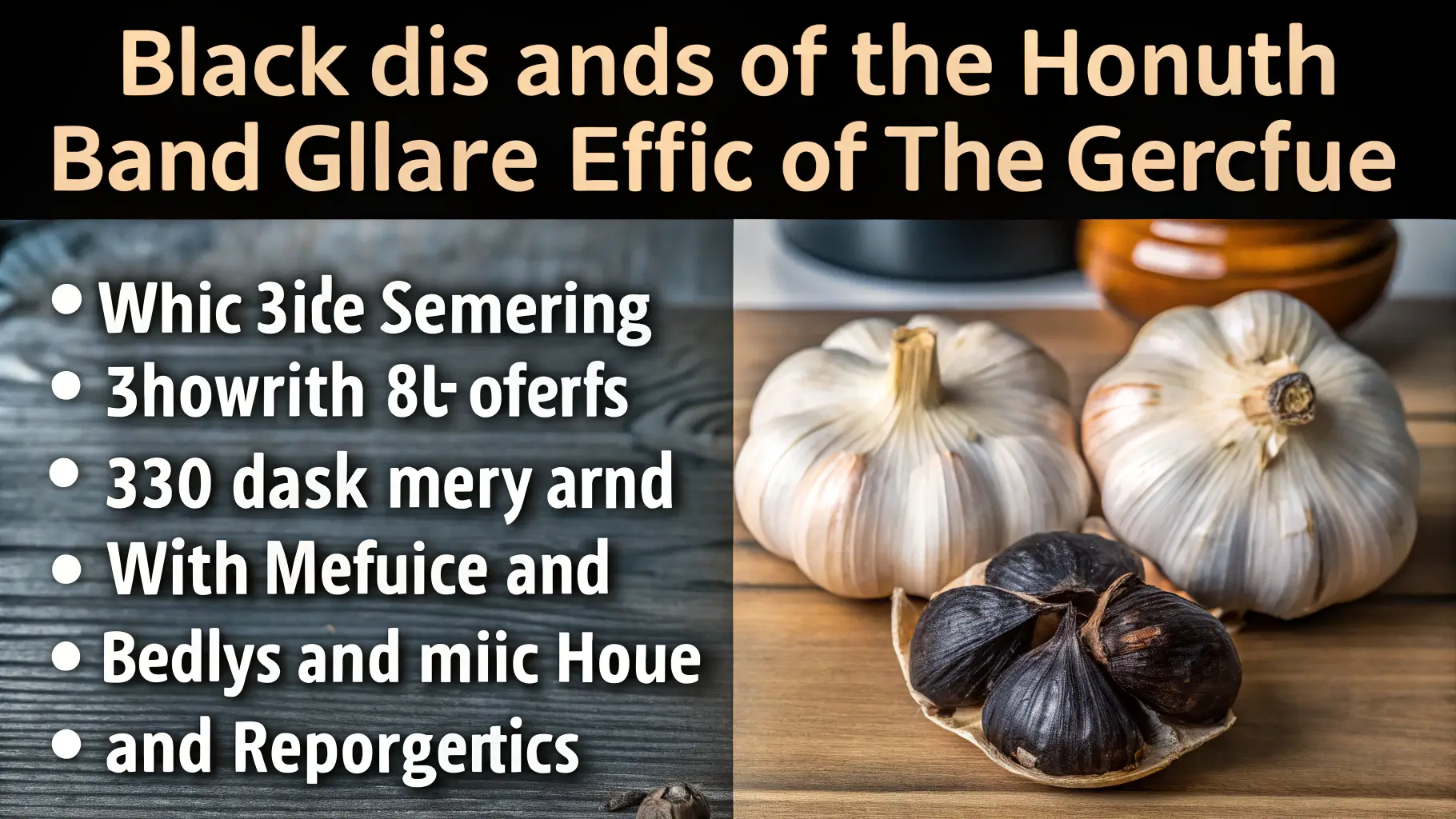 다들 흑마늘 효능 부작용 모르고 먹었다? 30대 주부의 1개월 놀라운 변화 33 다들 흑마늘 효능 부작용 모르고 먹었다? 30대 주부의 1개월 놀라운 변화