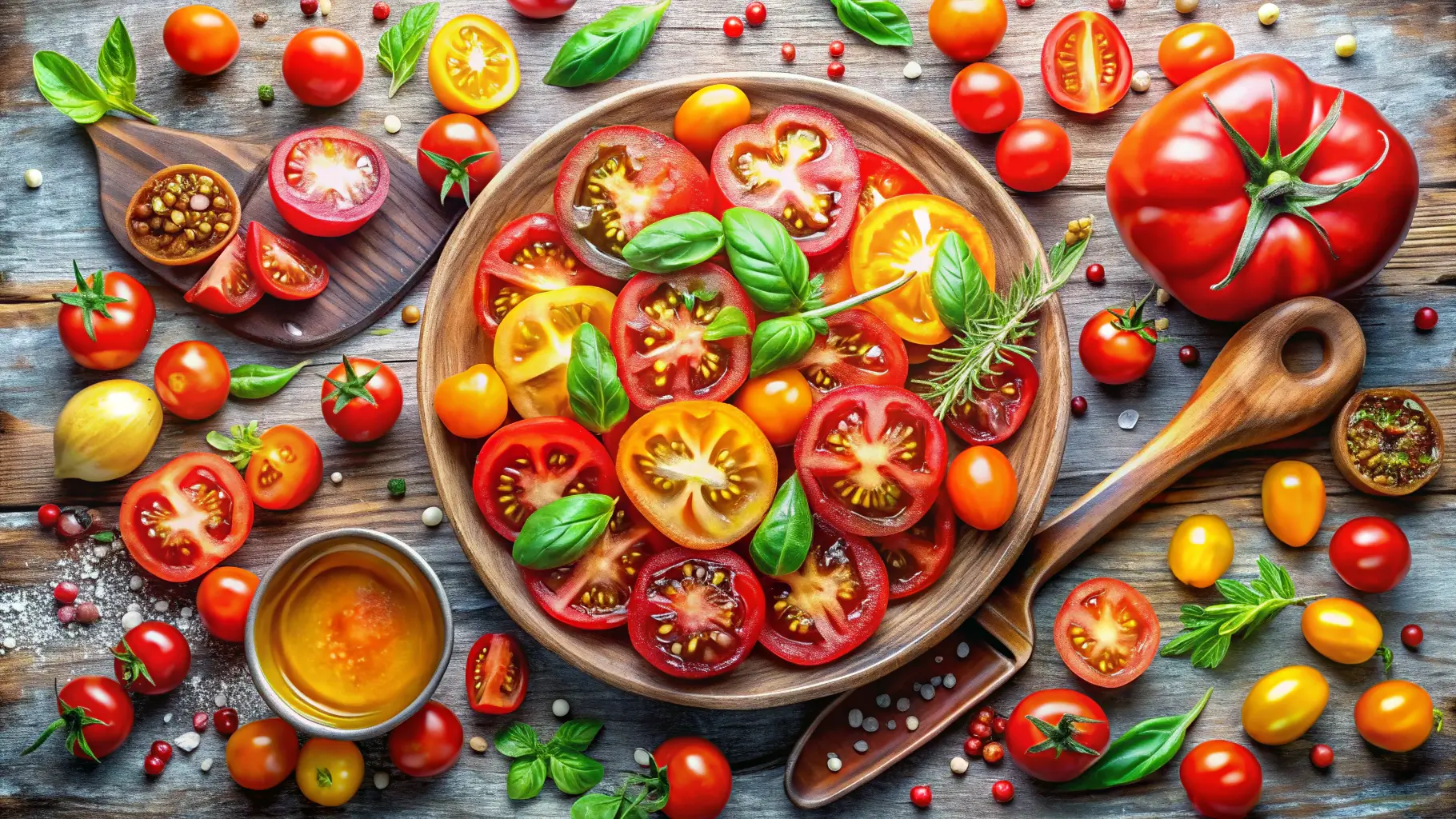 🍅 슈퍼푸드 토마토, 건강에 미치는 놀라운 영향 3 전문가가 검증한 토마토 효능, 10만원으로 건강 챙기는 방법 관련 이미지: 토마토, 효능을 극대화하는 섭취 비법