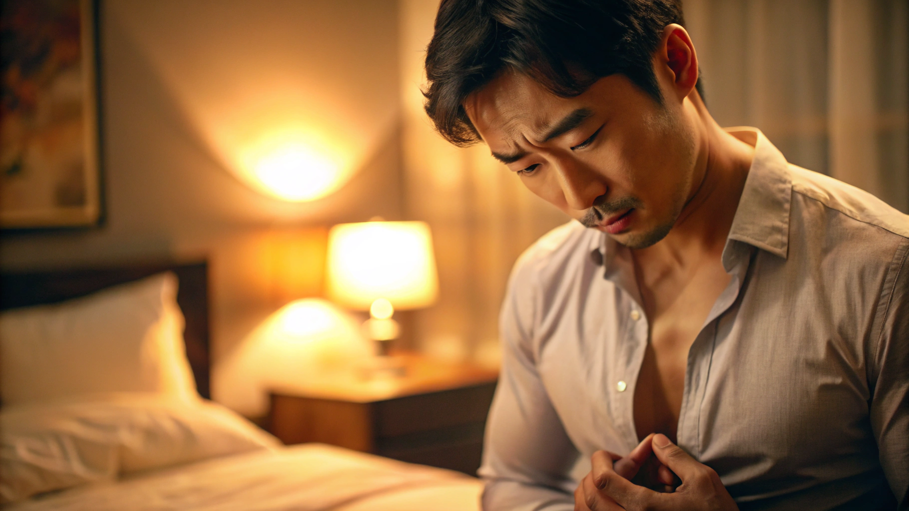 남성 발기 부전: 40대부터 2025까지, 증상부터 최신 치료법까지 완벽 가이드 2 남성 발기 부전 관련 이미지: 발기 부전, 언제 의심해야 할까?