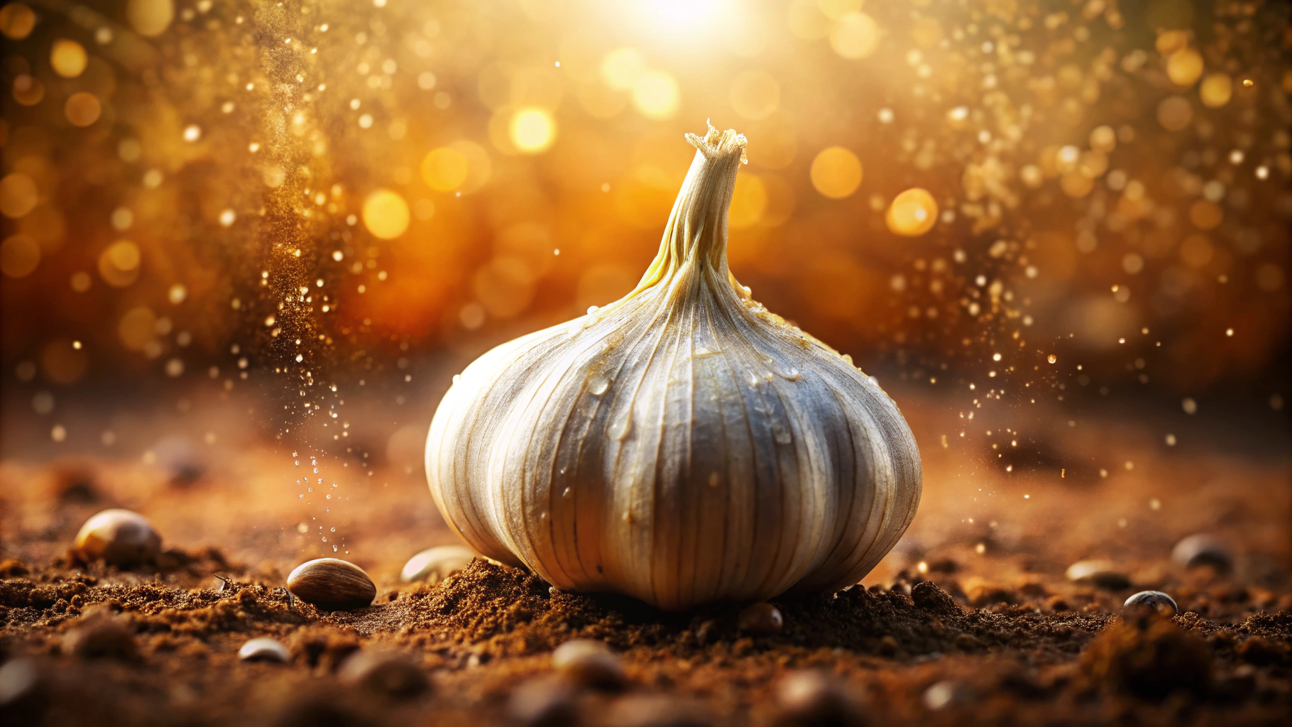 마늘 효능 8가지 완벽 분석: 생마늘 vs 구운 마늘, 최상의 효과를 얻는 비결 2 마늘 효능 관련 이미지: 마늘, 단순한 양념을 넘어선 건강의 보고