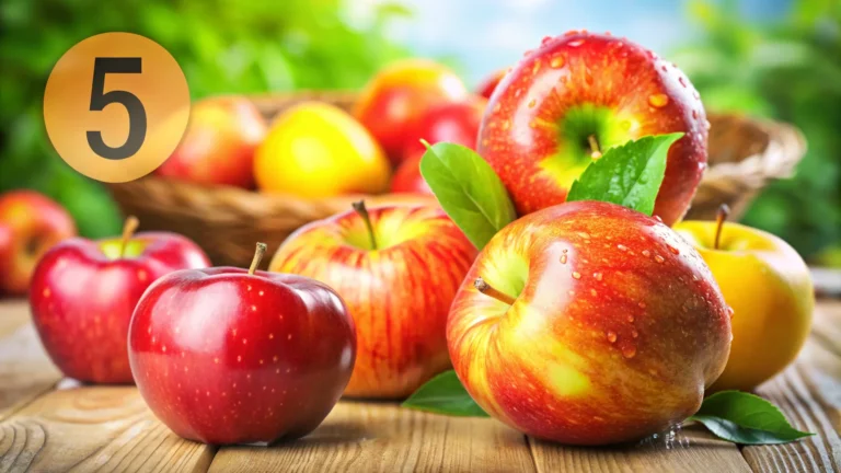 🍎 사과 효능 5가지: 주부님들의 건강 습관 완성을 위한 5분 투자 가이드