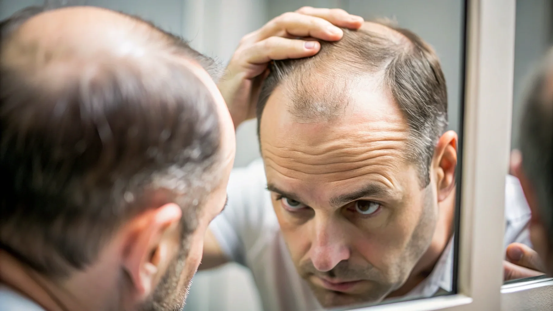 마이녹실 미녹시딜 5mg 솔직 후기 및 탈모 개선 가능성 진단 관련 이미지: 👋 거울 속 늘어난 머리카락, 더 이상 속수무책이 아닙니다