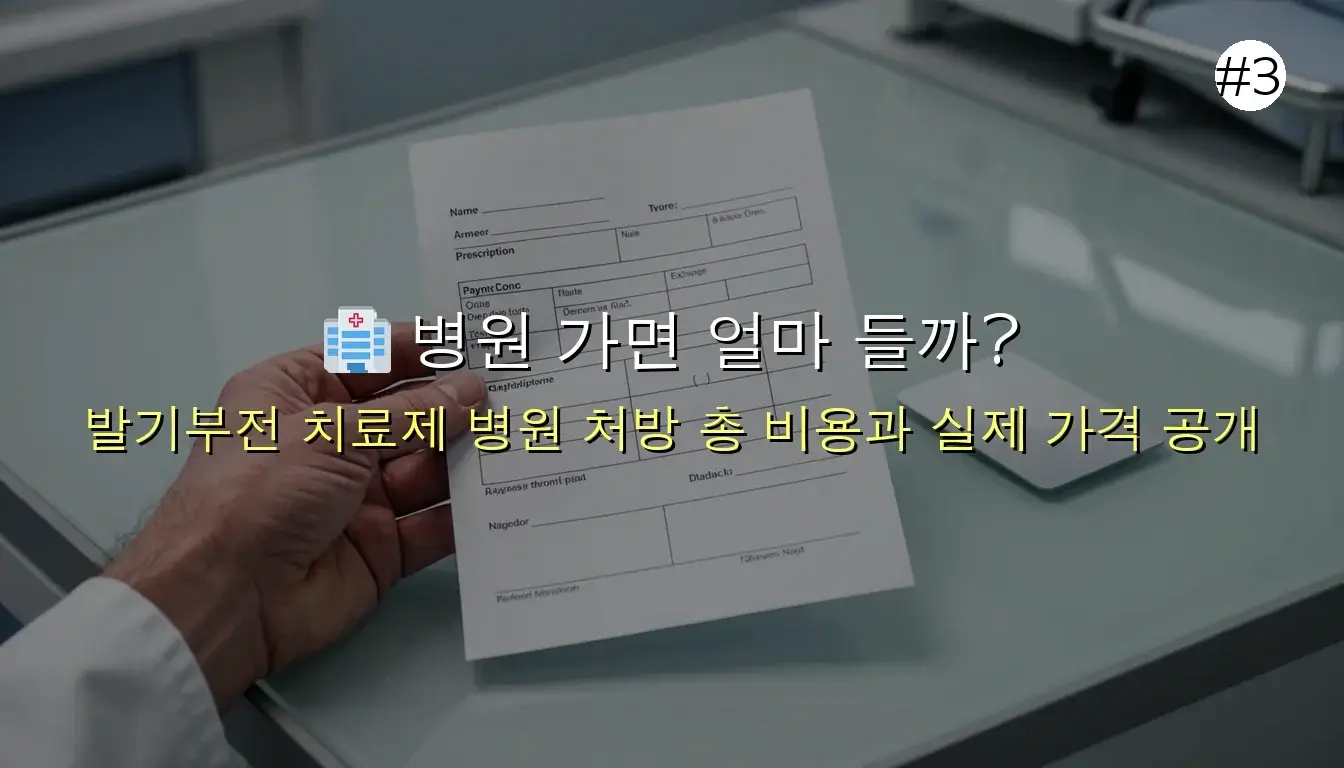발기부전 치료제 가격 비교 관련 이미지: 🏥 병원 가면 얼마 들까? 실제 처방 비용 솔직 공개