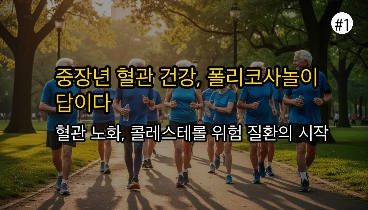 폴리코사놀, 중장년층 건강 관리에 꼭 필요한 이유와 효능, 부작용, 복용법 완벽 가이드 2 폴리코사놀, 중장년층 건강 관리에 꼭 필요한 이유와 효능, 부작용, 복용법 완벽 가이드 관련 이미지: 왜 중장년층에게 폴리코사놀이 꼭 필요할까요?