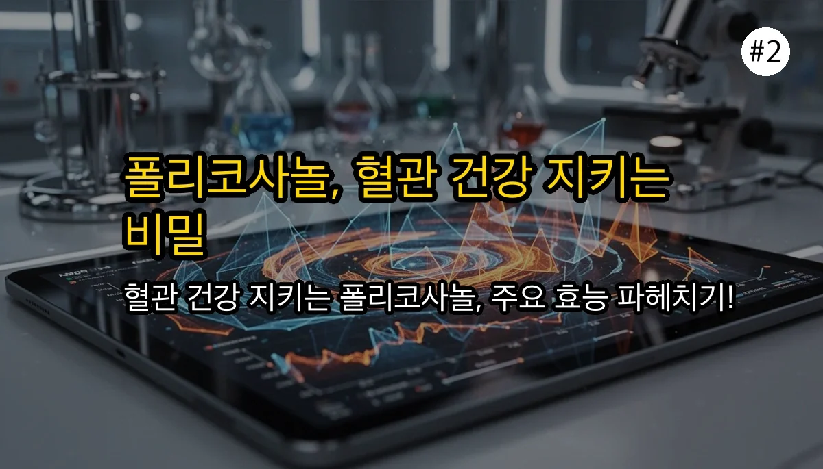 폴리코사놀, 중장년층 건강 관리에 꼭 필요한 이유와 효능, 부작용, 복용법 완벽 가이드 3 폴리코사놀, 중장년층 건강 관리에 꼭 필요한 이유와 효능, 부작용, 복용법 완벽 가이드 관련 이미지: 폴리코사놀, 어떤 효능이 있나요? (과학적 근거와 데이터)