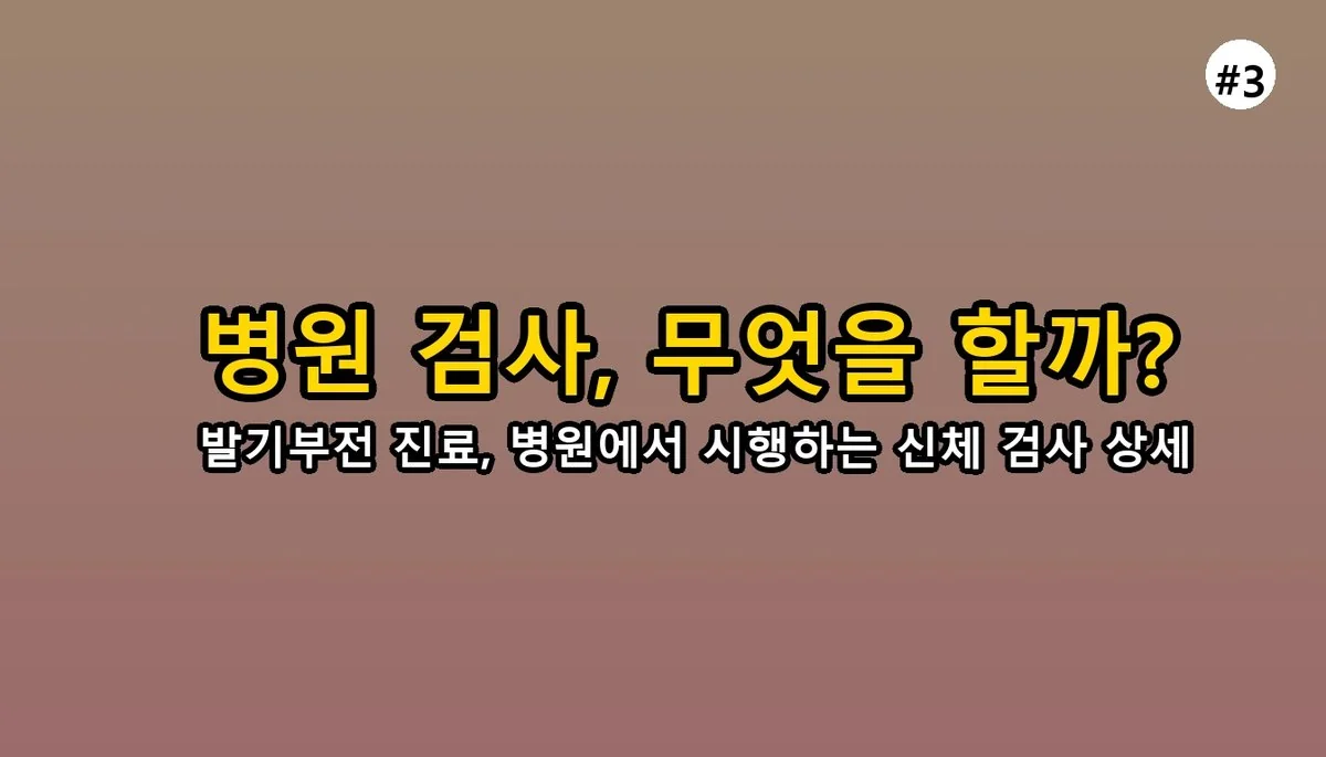 발기부전 첫 진료 꿀팁 2026: 두려움 극복하고 자신감 되찾는 완벽 가이드 4 발기부전 첫 진료 꿀팁 완벽 가이드 2025 관련 이미지: 병원에서는 어떤 검사를 할까요?