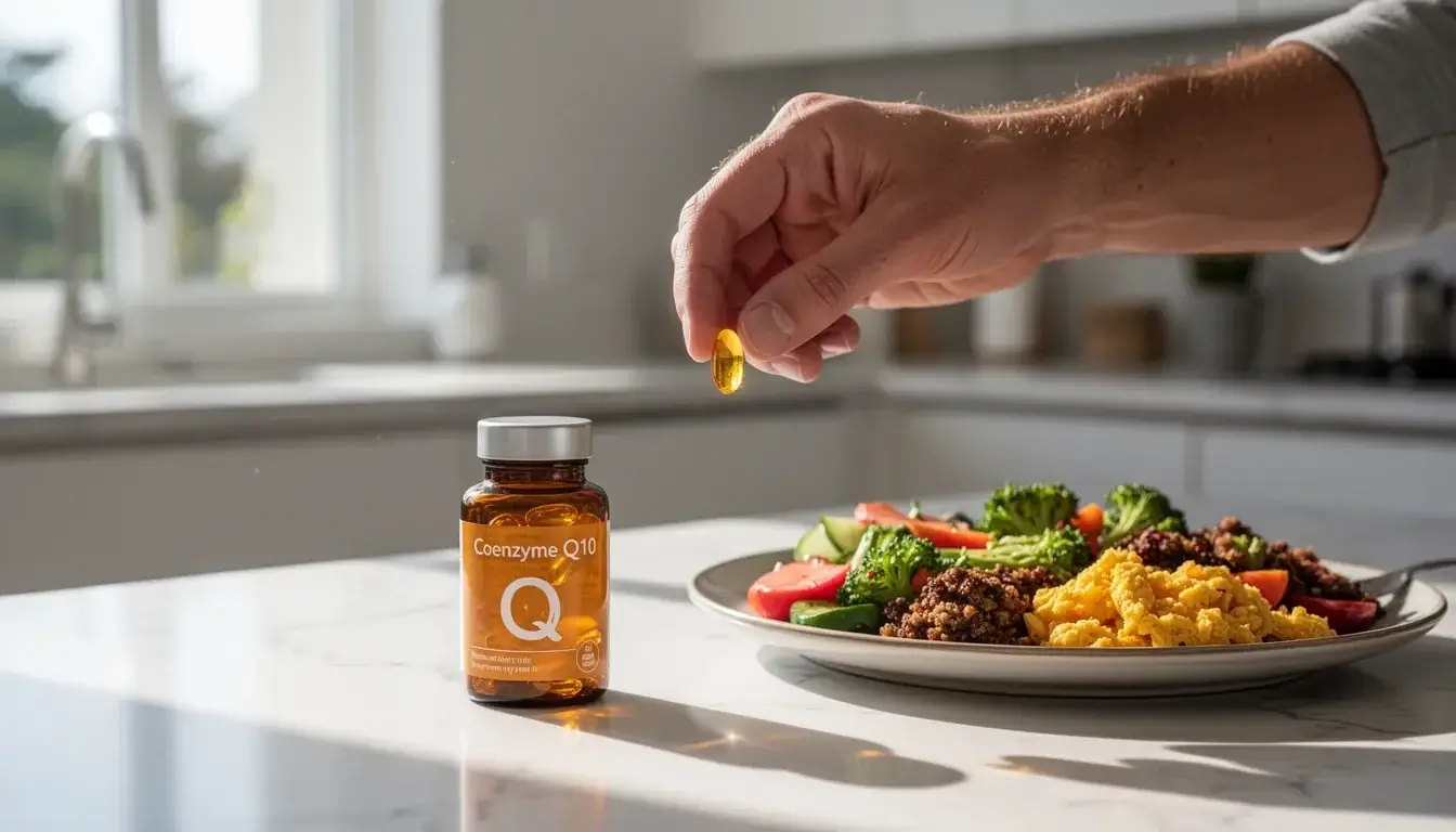 코엔자임Q10 복용시간, 식전 vs 식후? 흡수율 3배 높이는 2026 최신 가이드