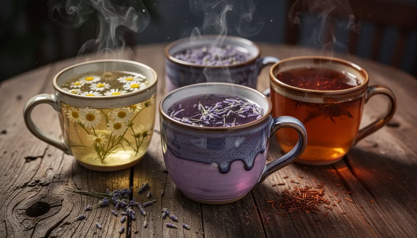 자기 전 마시면 좋은 차 3가지: 숙면과 건강을 동시에 잡는 비법