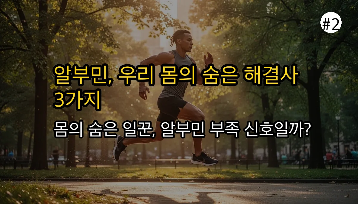 알부민 효능, 영양제 효과의 진실 (2026 최신 연구 총정리) 3 알부민 효능 관련 이미지: 💪 내 몸의 '만능 해결사', 알부민의 진짜 역할 3가지