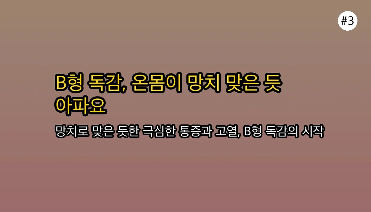 B형독감증상순서 관련 이미지: 🔥 2단계: 