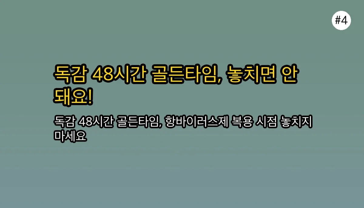 유아B형독감증상순서 관련 이미지: 골든타임 48시간, 어떻게 대처해야 할까요?