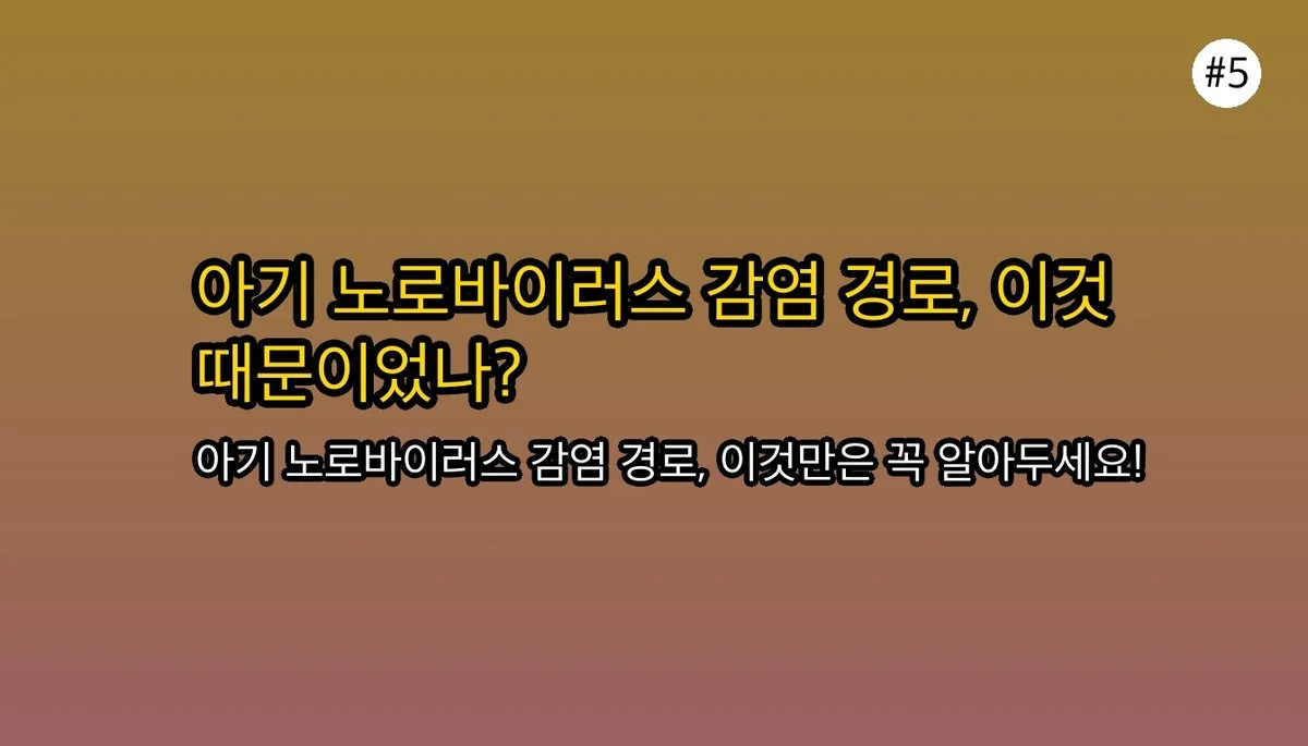 12개월 아기 노로바이러스 입원 경험담: 증상, 원인, 그리고 부모가 꼭 알아야 할 것 관련 이미지: 노로바이러스 원인: 우리 아기는 어떻게 감염되었을까?
