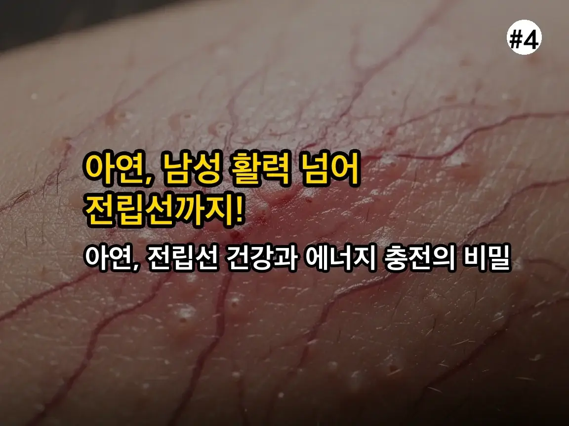 활력&확장지속 아연 정력 관련 이미지: 놓치기 쉬운 아연의 또 다른 효능들