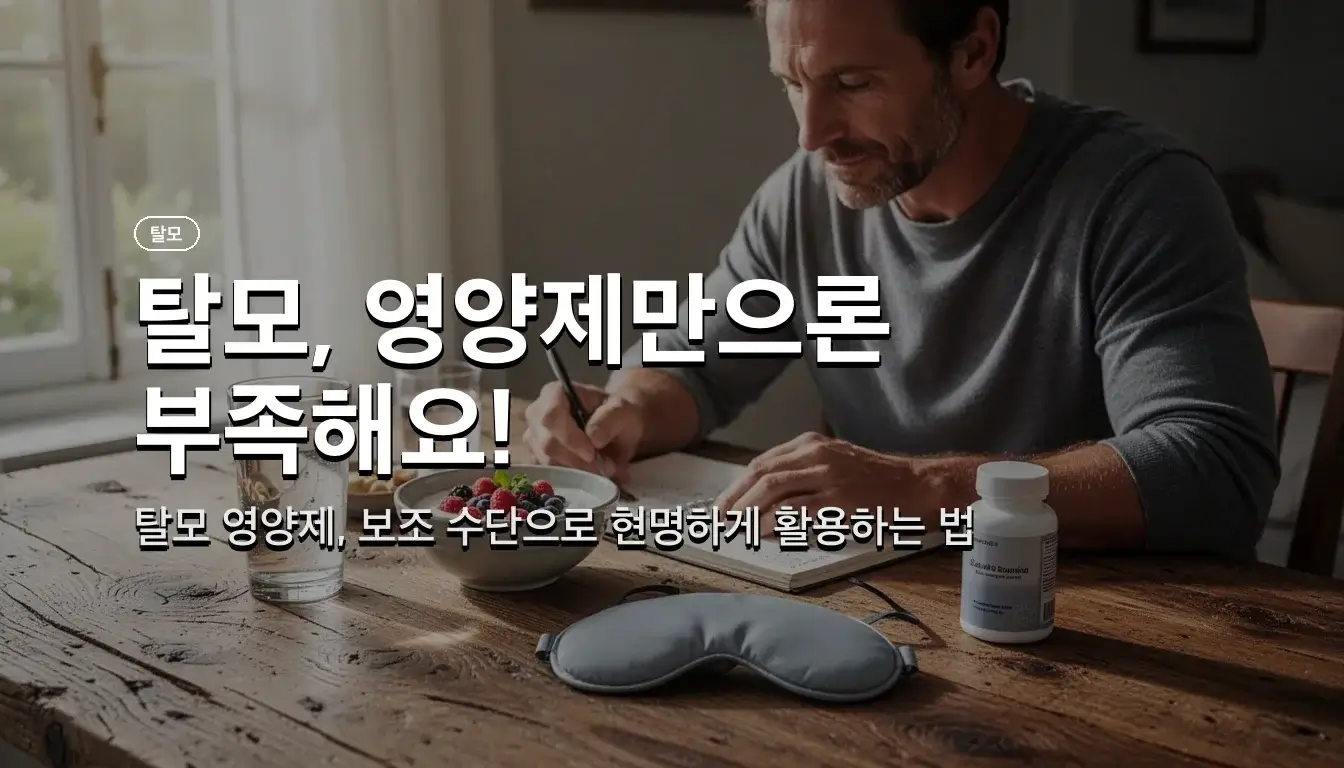남성 탈모 영양제 직구 제품별 성분 함량과 가성비 차이점 6 남성 탈모 영양제 직구 관련 이미지: 현실적인 기대치와 마무리 정리